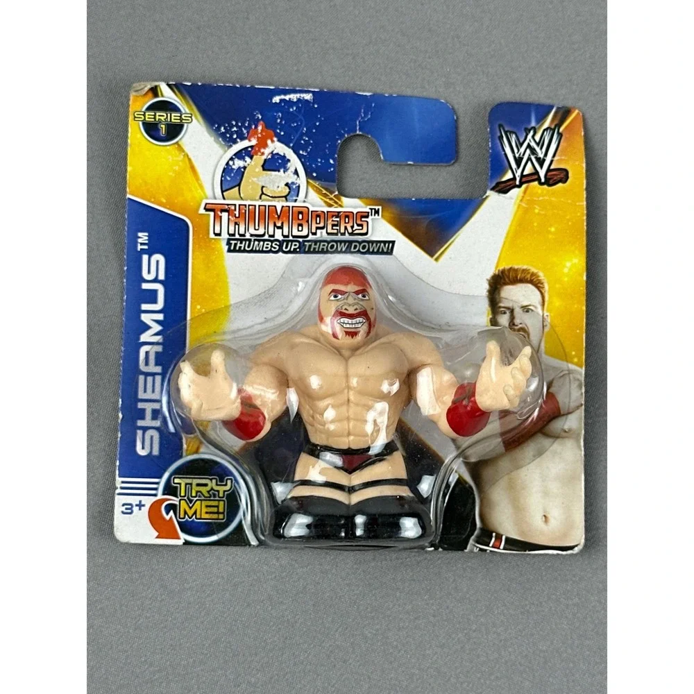 WWE Thumbpers Sheamus thumb‎ wrestler action figure from Series 1 NIB